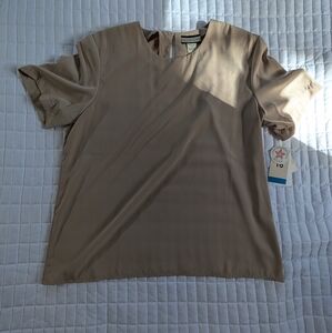 Notations Beige Blouse